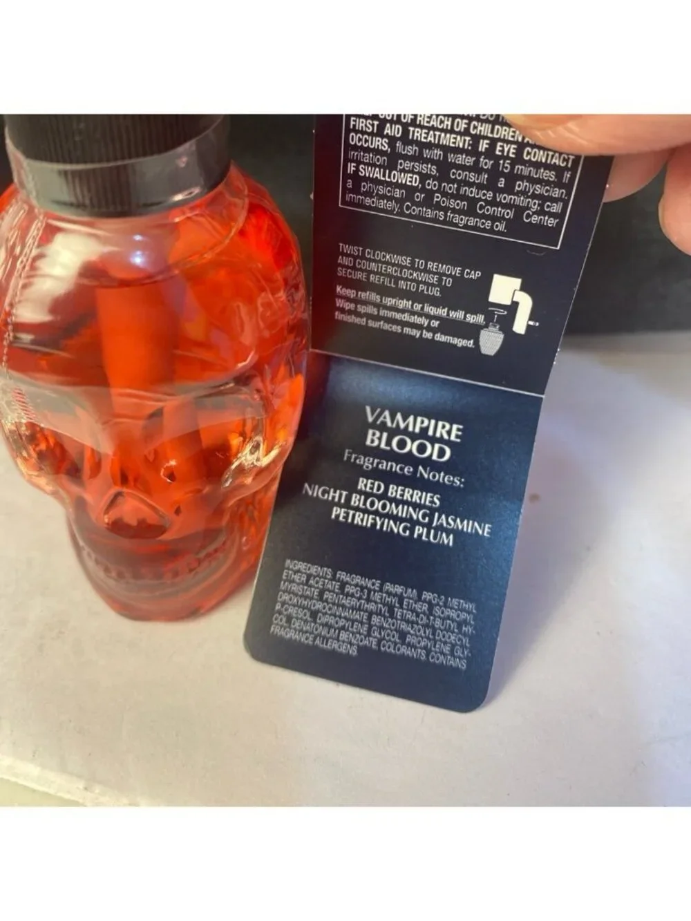 “Vampire Blood” & “Pumpkin Carving” BBW New Halloween Wallflower Refills 2